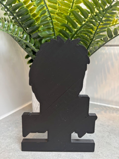 Iron Maiden Killers Eddie 3D Printed Standing Sign – Rock Band Desk Display