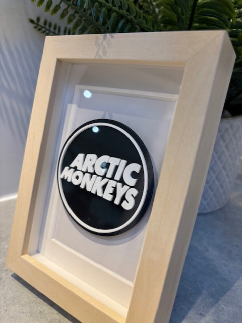 Arctic Monkeys Framed 3D Print (Limited Run)