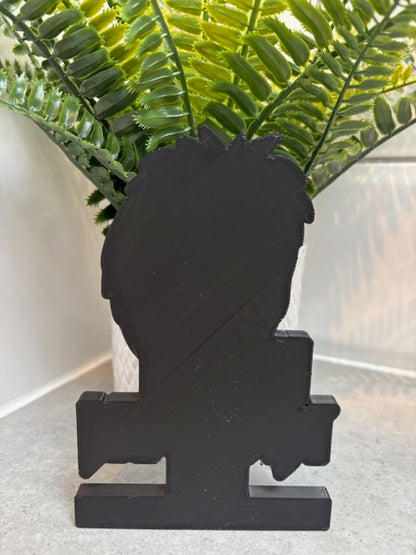 Iron Maiden Killers Eddie 3D Printed Standing Sign – Rock Band Desk Display