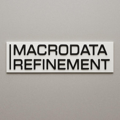 Macrodata Refinement Wall-Door Sign
